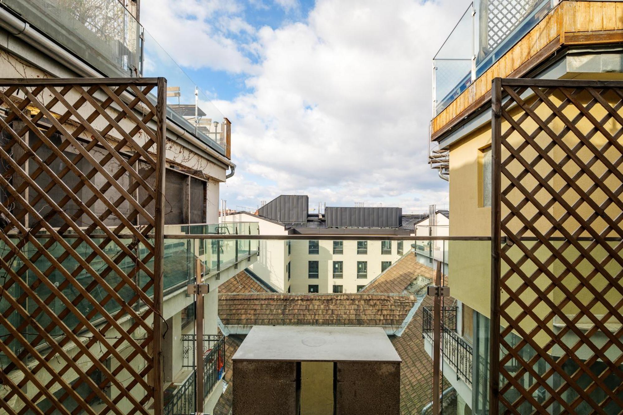 3Bedroom Triplex Rooftop Apartment Boedapest Buitenkant foto