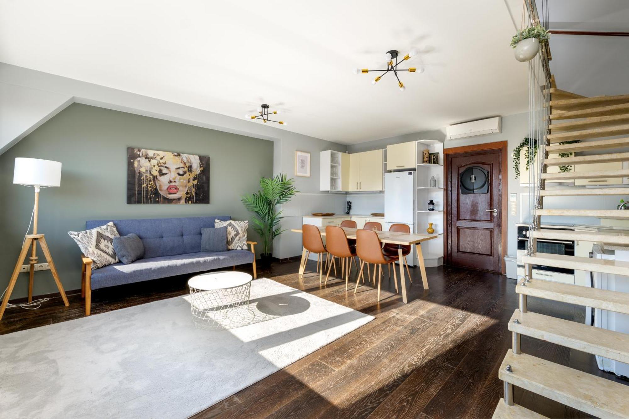 3Bedroom Triplex Rooftop Apartment Boedapest Buitenkant foto