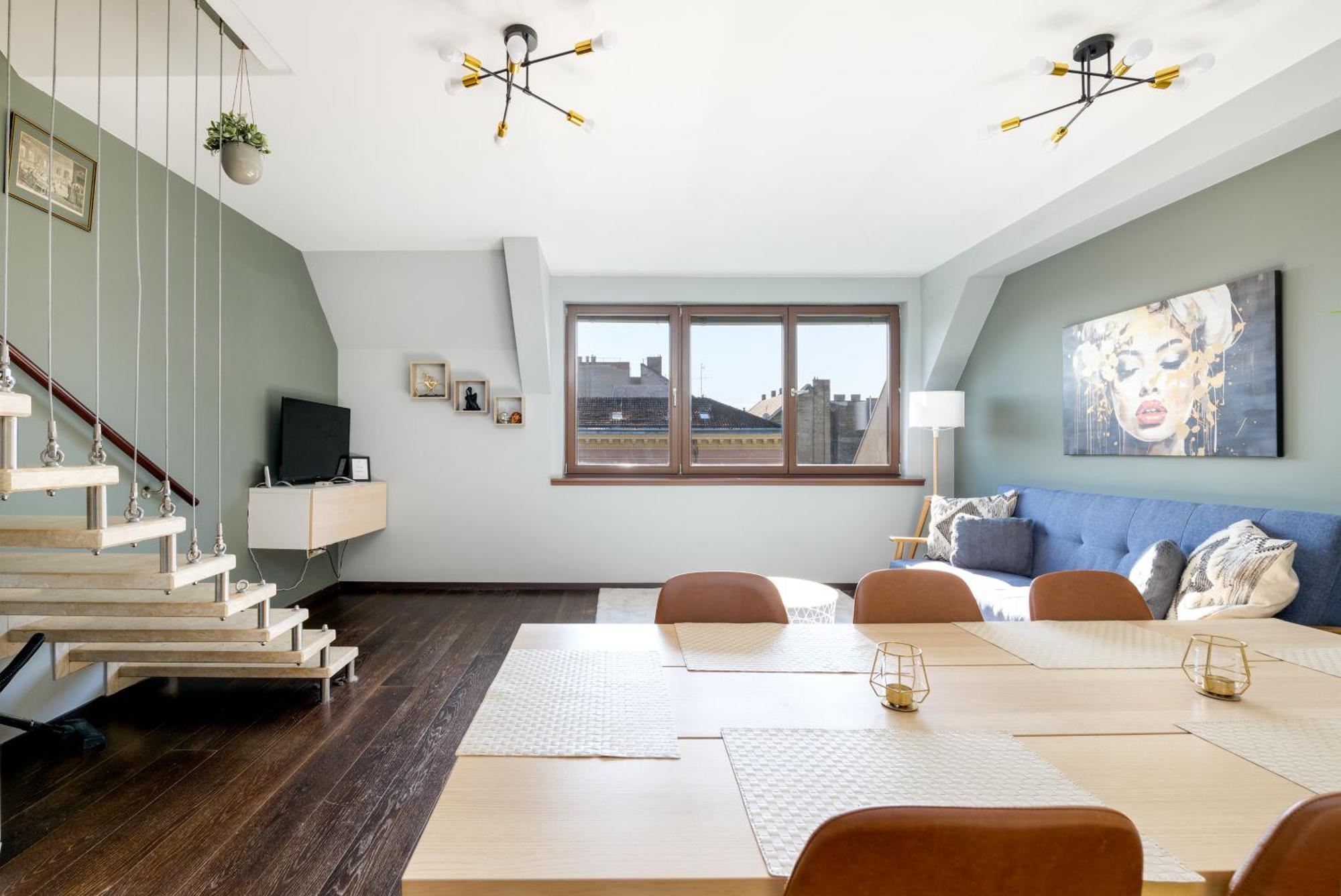 3Bedroom Triplex Rooftop Apartment Boedapest Buitenkant foto
